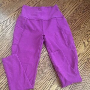 Beyond Yoga Magenta Leggings